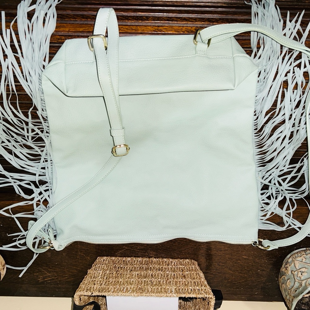 Expressions NYC fringed backpack‎ purse